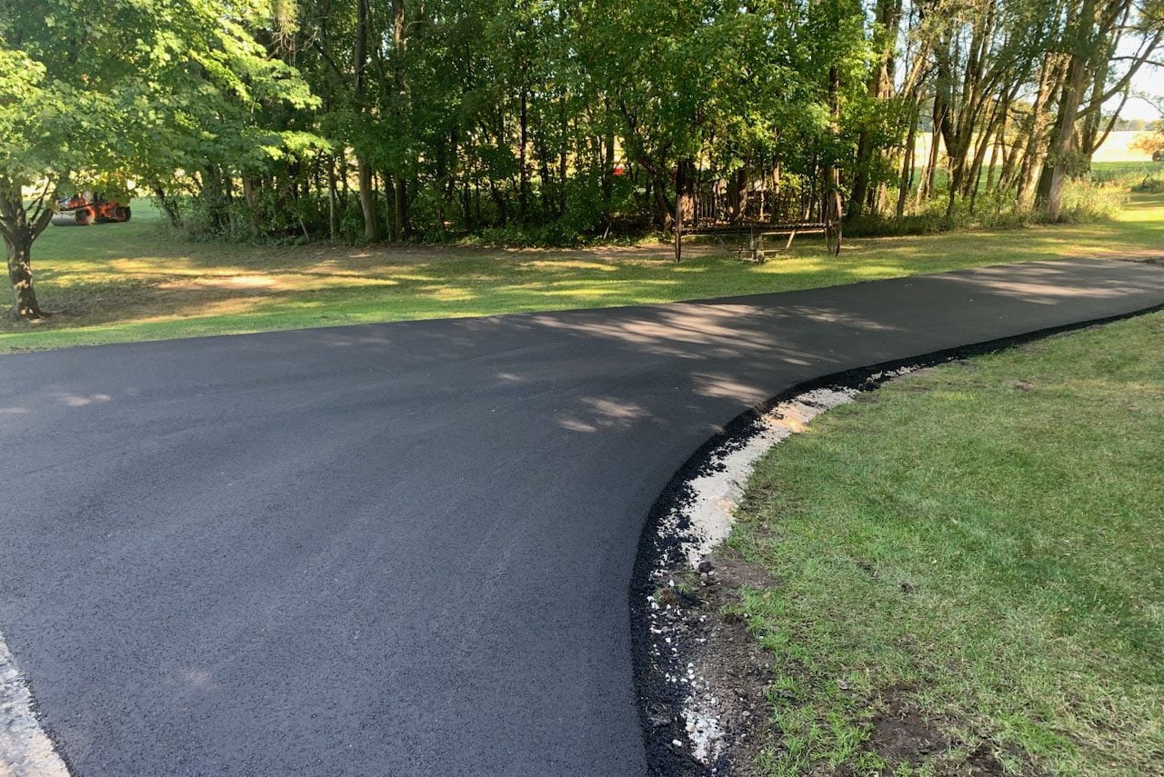 asphalt driveway – sized